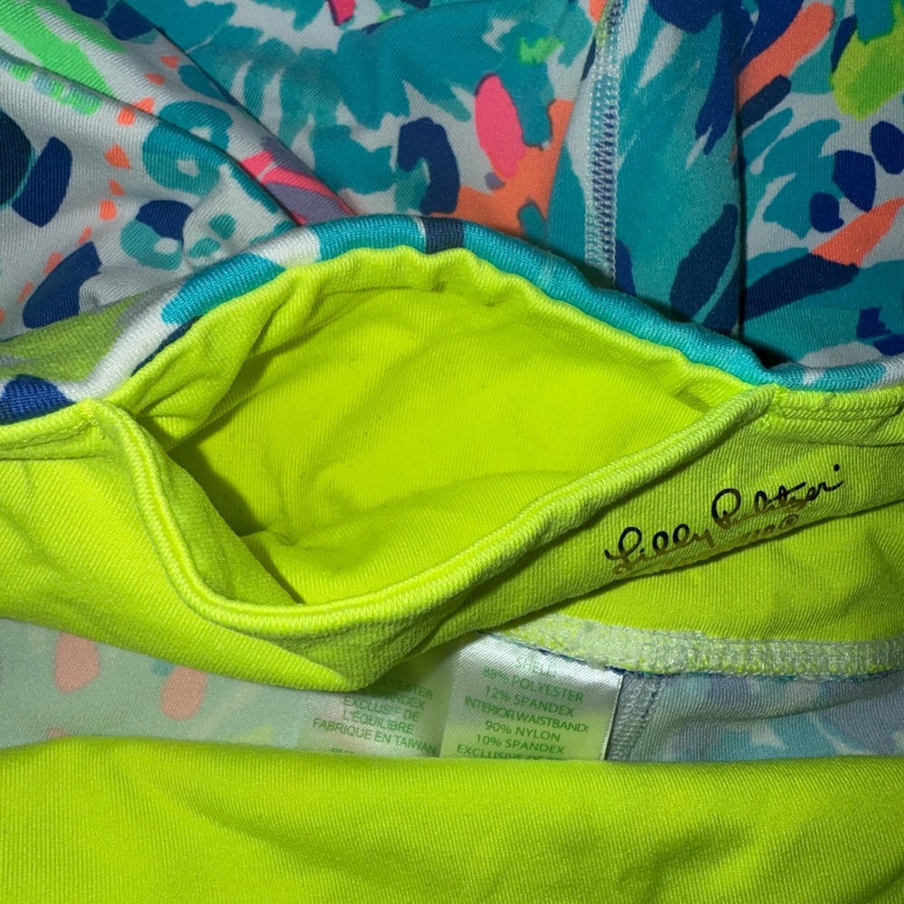 Lilly Pulitzer UPF 50+ Luxletic 21" Weekender Crop Legging Sz Small Style 25219 - Picture 5 of 8